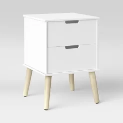 Modern Kids' Nightstand White - Pillowfort™ -Children Furniture Store GUEST 0351925f 821d 4ec0 b8b6 e0d0ded17efb
