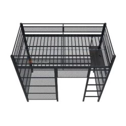 Twin Battle Den Gaming Bunk Bed With TV Mount Black - X Rocker 23 Twin Battle Den Gaming Bunk Bed With TV Mount Black - X Rocker -Children Furniture Store GUEST 0428d40f e7d0 4f91 9518 e9921317109e