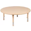 Flash Furniture 45" Round Plastic Height Adjustable Activity Table Set With 4 Chairs -Children Furniture Store GUEST 045a1a2b 013e 4aa0 82d0 0f4fd4fa6b14