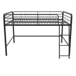 Full Adeline Junior Metal Loft Bed - Room & Joy -Children Furniture Store GUEST 04644bac 62ad 4950 b720 eb174aa1cde4