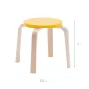 ECR4Kids Bentwood Stacking Stools For Kids, Playroom/Daycare Flexible Seating, 12" Height, 6-Piece 2 ECR4Kids Bentwood Stacking Stools For Kids, Playroom/Daycare Flexible Seating, 12" Height, 6-Piece -Children Furniture Store GUEST 0584b1f9 82da 4454 b82d 50cea70e27d6