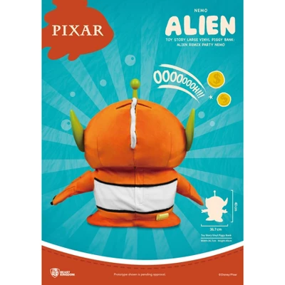 DISNEY Toy Story Large Vinyl Piggy Bank: Alien Remix Party Nemo (Piggy Bank) 4 DISNEY Toy Story Large Vinyl Piggy Bank: Alien Remix Party Nemo (Piggy Bank) - Image 2