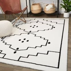 Miklos Medallion Kids' Area Rug White - Balta Rugs