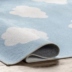 NuLOOM Lilia Machine Washable Kids Cloud Area Rug -Children Furniture Store GUEST 068cd927 a77d 4ea1 92ff 992cad21fc9a