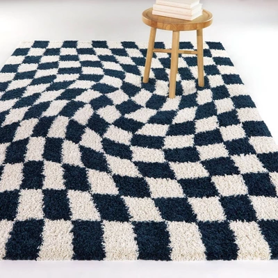 Checkered Shag Kids' Rug - Balta Rugs 4 Checkered Shag Kids' Rug - Balta Rugs - Image 2