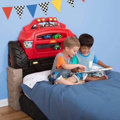 Kids' Headboard Extreme Monster Truck - Simplay3 3 Kids' Headboard Extreme Monster Truck - Simplay3