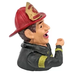 Design Toscano Fireman's Fund Die-Cast Iron Mechanical Coin Bank -Children Furniture Store GUEST 0ade04d3 07f7 46d4 8205 86650adc4947