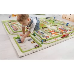 52.5"x71" Traffic Green 3D Play Rug - IVI 27 52.5"x71" Traffic Green 3D Play Rug - IVI -Children Furniture Store GUEST 0ae76ecf b659 4c5c a58e 660e6e31d20f