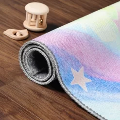 Butterfly Colorful Kids Playroom Nursery Washable Indoor Area Rug By Blue Nile Mills -Children Furniture Store GUEST 0c39ad61 1f79 4c45 b0ba 431f5ba5d223