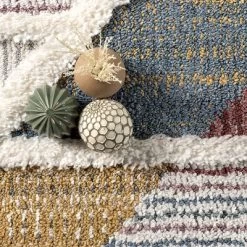 Gillian Mosaic High/Low Kids Tassel Area Rug -Children Furniture Store GUEST 0d8f1e5e 5c95 419f b679 29bda507ebfc