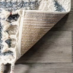 NuLOOM Chaya Abstract High/Low Kids Tassel Area Rug -Children Furniture Store GUEST 0e159870 bd09 45b3 8ea0 6c2fc3c77252