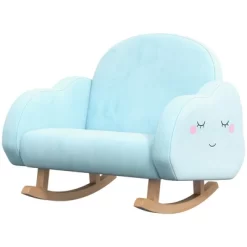 Qaba Kids Rocker Armchair, Children Rocking Chair For Nursery Playroom Preschool, With Solid Wood Legs, Anti-Tipping Design, For 1.5-5 Years 11 Qaba Kids Rocker Armchair, Children Rocking Chair For Nursery Playroom Preschool, With Solid Wood Legs, Anti-Tipping Design, For 1.5-5 Years -Children Furniture Store GUEST 0e3f6b60 08f7 4b9a 8a6d f994c574bf37