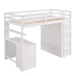 Twin Size Loft Bed With Drawers, Desk And Wardrobe-ModernLuxe -Children Furniture Store GUEST 0e6895ed 055c 471c 9b8e 8f28277a5244