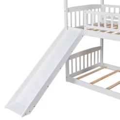 House Shape Twin Over Twin Bunk Bed With Slide - ModernLuxe -Children Furniture Store GUEST 0ea6c974 e71c 4add a256 7bfa72783649