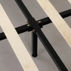 Dylane Upholstered Platform Bed And Headboard Pale Soft - South Shore -Children Furniture Store GUEST 0ebb87cc 2077 4a7d 8470 539544455ec7 1