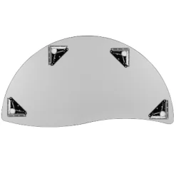 Emma And Oliver 60" Half Circle Wave Flexible Collaborative Oak Kids Adjustable Height Activity Table -Children Furniture Store GUEST 0f0688eb c89e 4bbc 9c86 fcc564cb86e3