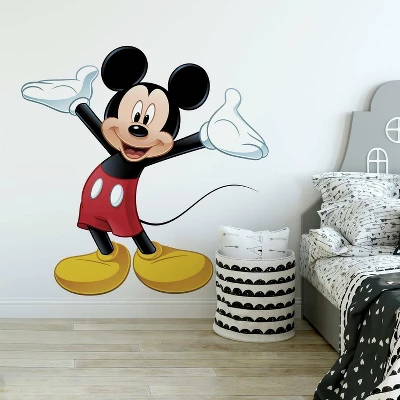 Roommates Mickey And Friends Mickey Mouse Peel And Stick Giant Wall Decal 3 Roommates Mickey And Friends Mickey Mouse Peel And Stick Giant Wall Decal