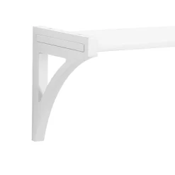 36" Topsy Turvey 2 In 1 Kids' Shelf With Brackets For Underneath Or Facing Upward White - InPlace -Children Furniture Store GUEST 1352582e c5fa 412d 9387 4e251fdeec18