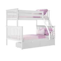 Max & Lily Twin Over Full Bunk Bed With Under Bed Storage Drawers -Children Furniture Store GUEST 17366c95 ffba 4ed5 9667 08f1b8c0a939
