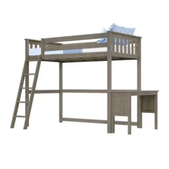 Max & Lily Twin-Size High Loft Bed With Desk -Children Furniture Store GUEST 18e5a91c 6728 45d4 ade7 5c1ae5e13cfe