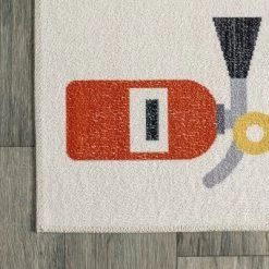 NuLOOM Carmina City Streets Machine Washable Kids Area Rug 3' X 5' In White Multi 13 NuLOOM Carmina City Streets Machine Washable Kids Area Rug 3' X 5' In White Multi -Children Furniture Store GUEST 1910b016 a942 4626 9b58 b52367f6e0c5 1