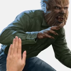 Classic Monsters The Wolf Man Giant Peel & Stick Wall Decals White - RoomMates -Children Furniture Store GUEST 1cc57d55 22de 49ef 8c21 96a19565d68d