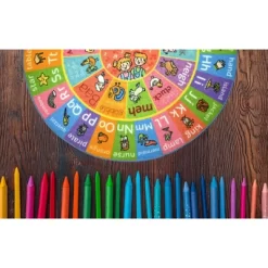 KC CUBS Boy & Girl Kids ABC Alphabet Round Rug Carpet 18 KC CUBS Boy & Girl Kids ABC Alphabet Round Rug Carpet -Children Furniture Store GUEST 1e18f52b 21ca 4a43 9c51 41a55b819ffd