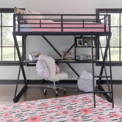 Full Zayne Loft Bed - Powell -Children Furniture Store GUEST 1e22036a 1fbc 434f a79c 88591447e23c