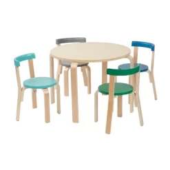 ECR4Kids Bentwood Table And Curved Back Chair Set, Kids Wood Furniture -Children Furniture Store GUEST 1e713fa1 0699 4d4d bb90 12062da92eb9