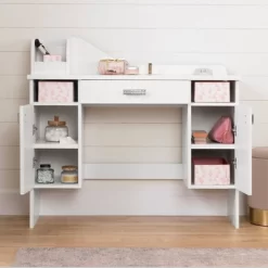 Tiara Makeup Desk Pure White - South Shore -Children Furniture Store GUEST 1e869fdd 388f 4fe3 83ae 3dd1648633c7