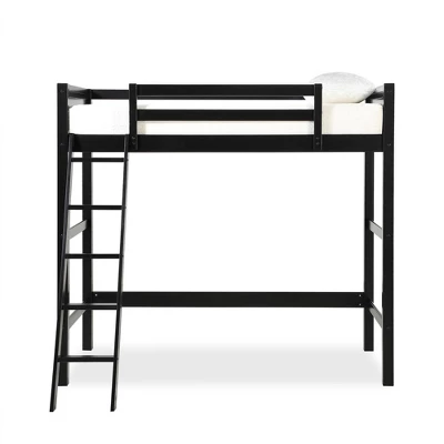 Twin Houston Kids' Wooden Loft Bed With Ladder - Room & Joy 4 Twin Houston Kids' Wooden Loft Bed With Ladder - Room & Joy - Image 2