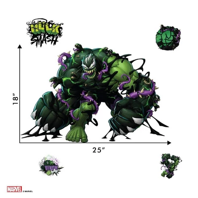 Venomized Hulk Wall Decal - Decalcomania 3 Venomized Hulk Wall Decal - Decalcomania