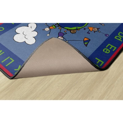 Flagship Carpets Happy World Welcome Mat, 3' X 5' 5 Flagship Carpets Happy World Welcome Mat, 3' X 5' - Image 3