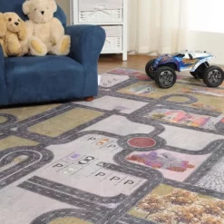 Country Road Kids Playroom Nursery Washable Indoor Area Rug By Blue Nile Mills -Children Furniture Store GUEST 21bd9be3 cae4 4c99 90ae f881b384f1b2