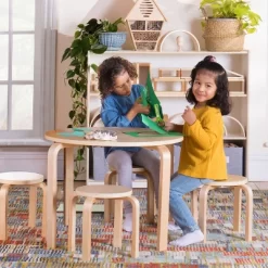 Guidecraft Nordic Toddler Table And Chair Set