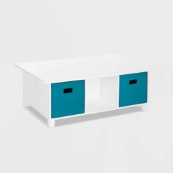 RiverRidge Home Kids' 6 Cubby Storage Activity Table With 2 Bins - RiverRidge -Children Furniture Store GUEST 2228438b 1e89 4b0a 983d e76245c49e94