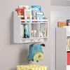 Kids' Book Nook Wall Shelf With Cubbies And Book Rack White - RiverRidge Home -Children Furniture Store GUEST 224cd6a5 dd01 40cf ad47 cf751d8edf4d