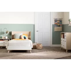 Yodi 2 Drawer Nightstand Soft Elm/White - South Shore 15 Yodi 2 Drawer Nightstand Soft Elm/White - South Shore -Children Furniture Store GUEST 233ba939 d918 49aa b207 b7b23e9332b4