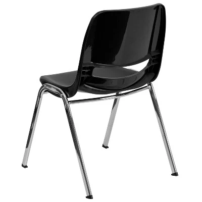 Emma And Oliver Ergonomic Shell Stack Chair - 16" Seat Daycare Home School 10 Emma And Oliver Ergonomic Shell Stack Chair - 16" Seat Daycare Home School - Image 8