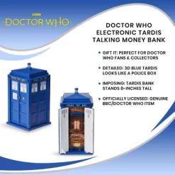 Seven20 Doctor Who Electronic TARDIS Talking Money Bank -Children Furniture Store GUEST 244d069d 1cc6 4a7b 987e e0a3db6ef310