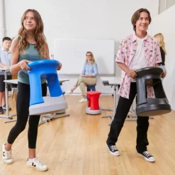 ECR4Kids Storage Wobble Stool, 18in Seat Height, Active Seating -Children Furniture Store GUEST 25d7dc77 1ba8 43b7 86b9 18c3abc0e292