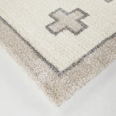 Mina Geometric Kids' Area Rug Gray - Balta Rugs 5 Mina Geometric Kids' Area Rug Gray - Balta Rugs - Image 3