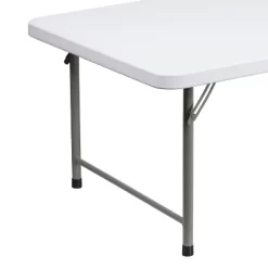 Flash Furniture 4.93-Foot Kid's Granite White Plastic Folding Table 13 Flash Furniture 4.93-Foot Kid's Granite White Plastic Folding Table -Children Furniture Store GUEST 275557f5 d678 49cf b82e d7e16fd13045