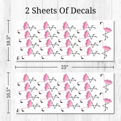 Flamingos Wall Decor - Decalcomania -Children Furniture Store GUEST 279fa1de 75d5 439b 85ee 26eedbb20b16