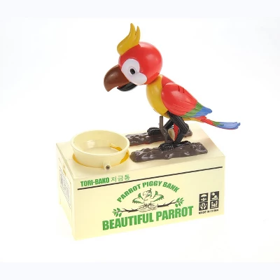 Ready! Set! Play! Link Parrot Bird Coin Saving Bank, Money Box For Girls & Boys 3 Ready! Set! Play! Link Parrot Bird Coin Saving Bank, Money Box For Girls & Boys