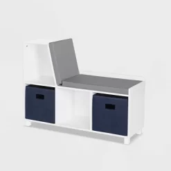 RiverRidge Home Kids' Book Nook Collection Cubby Storage Bench With 2 Bins - RiverRidge -Children Furniture Store GUEST 281be6ad bb1d 4e1a 82df ffbf85c32166