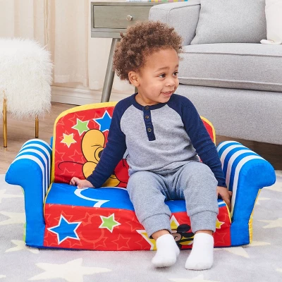 Marshmallow Furniture Flip Open Sofa - Mickey Mouse 4 Marshmallow Furniture Flip Open Sofa - Mickey Mouse - Image 2