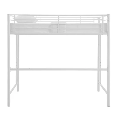 Twin Size Metal Platform Loft Bed - Saracina Home 6 Twin Size Metal Platform Loft Bed - Saracina Home - Image 4