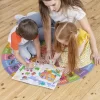 KC CUBS Boy & Girl Kids ABC Alphabet Round Rug Carpet -Children Furniture Store GUEST 2965a4e5 ac1c 483b a82e 5a5e9391a05c