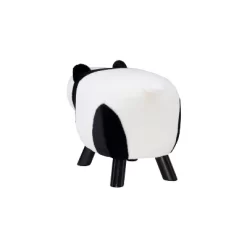 Ming Ming Panda Bear Stool White/Black - Powell -Children Furniture Store GUEST 29d3935f d513 4b52 b8de 4797ee61bca8